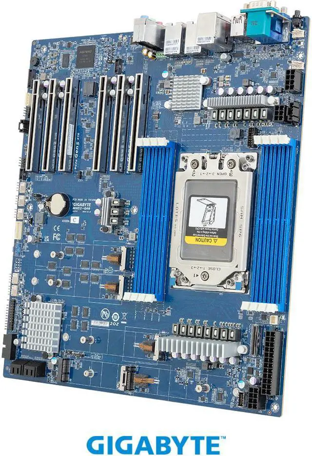 Main image of GIGABYTE MH53-G40 Motherboard - AMD Ryzen™ Threadripper™ PRO 7000 WX - E-ATX UP
