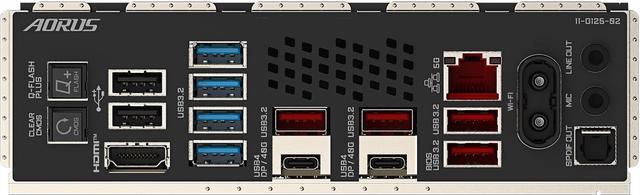 Alt view image 4 of 5 - GIGABYTE X870E AORUS MASTER AM5 LGA 1718, ATX, DDR5, 4x M.2, PCIe 5.0, USB4, Wi-Fi 7, 5GbE LAN, EZ-Latch, 5-Year Warranty