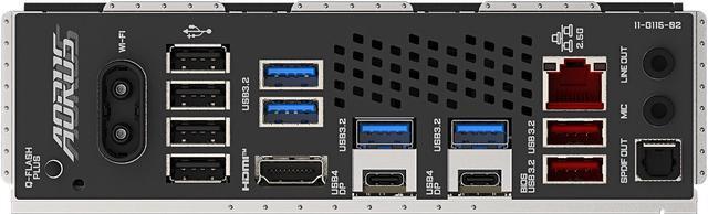Alt view image 4 of 5 - GIGABYTE X870 AORUS ELITE WIFI7 AM5 LGA 1718, ATX, DDR5, 4x M.2, PCIe 5.0, USB4, Wi-Fi 7, 2.5GbE LAN, EZ-Latch, 5-Year Warranty