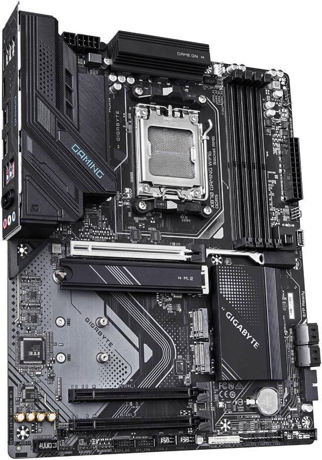 Alt view image 3 of 5 - GIGABYTE X870 GAMING WIFI6 AM5 LGA 1718, ATX, DDR5, 3x M.2, PCIe 5.0, USB4, WIFI 6, 2.5GbE LAN, EZ-Latch, 5-Year Warranty