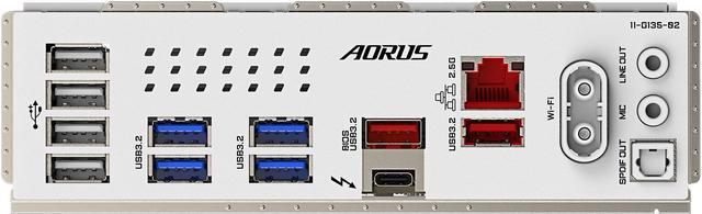 Alt view image 4 of 4 - GIGABYTE Z890 AORUS ELITE X ICE Ultra Core (Series 2) LGA 1851, ATX, DDR5, 5x M.2, PCIe 5.0, Thunderbolt 4, WIFI7, 2.5GbE LAN, EZ-Latch