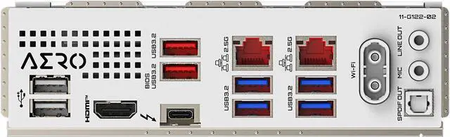 Alt view image 4 of 4 - GIGABYTE Z890 AERO G Ultra Core (Series 2) LGA 1851, ATX, DDR5, 5xM.2, PCIe 5.0, Thunderbolt 4, WIFI7, Dual 2.5Gbe LAN, EZ-Latch