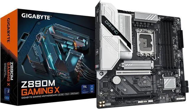 Main image of Z890M GAMING X LGA 1851 Intel Z890 Micro ATX (280) Motherboards - Intel