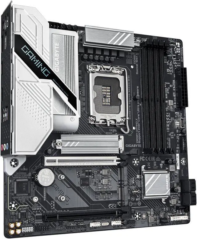 Alt view image 3 of 5 - Z890M GAMING X LGA 1851 Intel Z890 Micro ATX (280) Motherboards - Intel