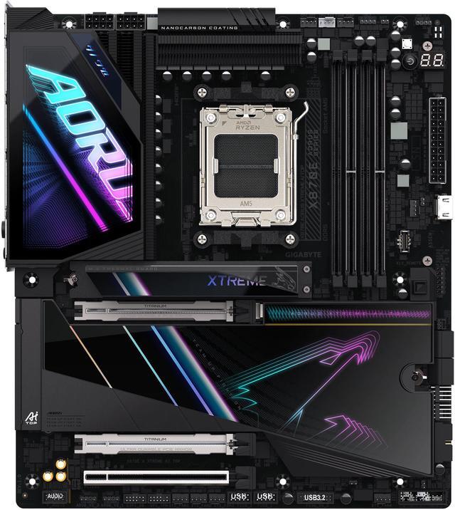 Alt view image 2 of 5 - GIGABYTE X870E AORUS XTREME AI TOP AMD AM5 LGA 1718 Motherboard, E-ATX, DDR5, 4x M.2, PCIe 5.0, USB4, WIFI7, 10GbE LAN, EZ-Latch, 5-Year Warranty