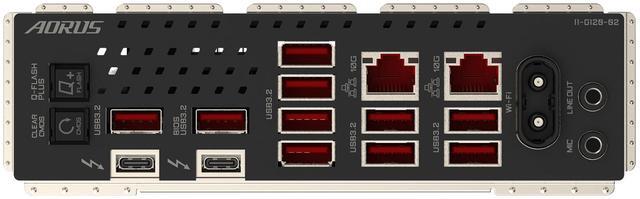 Alt view image 4 of 5 - GIGABYTE Z890 AORUS MASTER AI TOP Intel Core Ultra (Series 2) LGA 1851 Motherboard, E-ATX, DDR5, 4x M.2, PCIe 5.0, Thunderbolt 4, WIFI7, 10GbE LAN, EZ-Latch