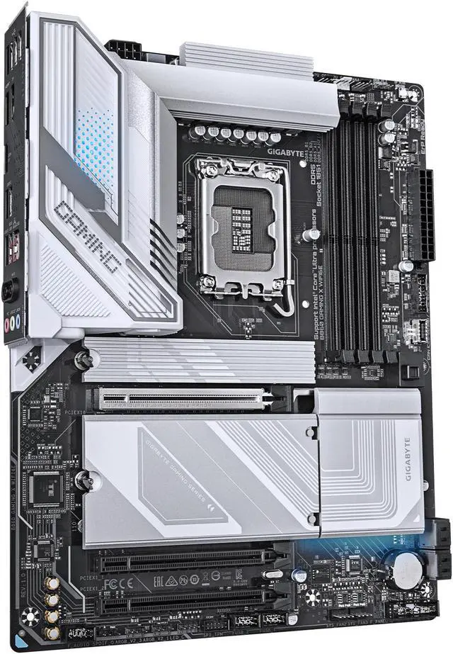 Alt view image 3 of 4 - GIGABYTE B860 GAMING X WIFI6E Intel Core Ultra (Series 2) LGA 1851 Motherboard, ATX, DDR5, 3x M.2, PCIe 5.0, USB-C, WIFI6E, 2.5GbE LAN, EZ-Latch