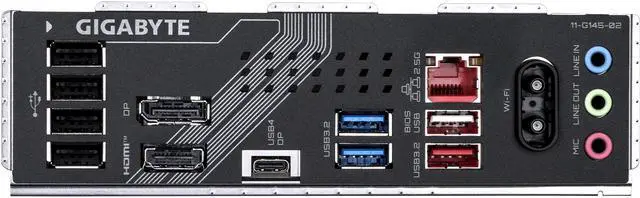 Alt view image 4 of 4 - GIGABYTE B860 GAMING X WIFI6E Intel Core Ultra (Series 2) LGA 1851 Motherboard, ATX, DDR5, 3x M.2, PCIe 5.0, USB-C, WIFI6E, 2.5GbE LAN, EZ-Latch