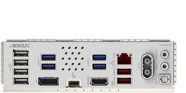 Alt view image 4 of 4 - GIGABYTE B860M AORUS ELITE WIFI6E ICE Intel Core Ultra (Series 2) LGA 1851 Motherboard, mATX, DDR5, 3x M.2, PCIe 5.0, USB-C, WIFI6E, 2.5GbE LAN, EZ-Latch