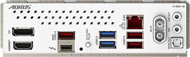 Alt view image 4 of 4 - GIGABYTE B860I AORUS PRO ICE Intel Core Ultra (Series 2) LGA 1851 Motherboard, Mini-ITX, DDR5, 2x M.2, PCIe 5.0, Thunderbolt 4, WIFI7, 2.5GbE LAN, EZ-Latch