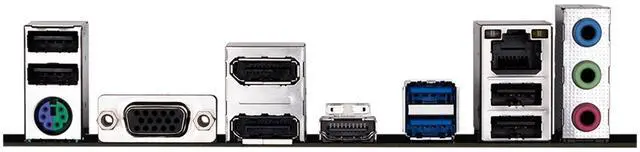 Alt view image 4 of 5 - GIGABYTE H610M S2H V2 Motherboard, Supports 14th/13th/12th Gen Intel Core Processors (LGA 1700), mATX, DDR5, 1x M.2, PCIe 4.0, USB-C, HDMI, 2x DisplayPort, D-Sub, 1GbE LAN