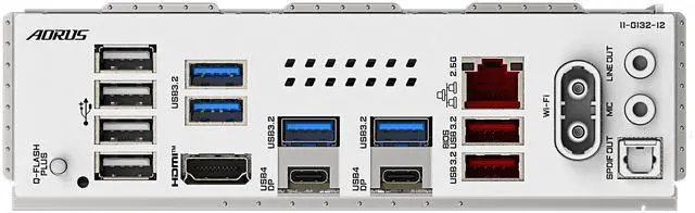 Alt view image 5 of 6 - GIGABYTE X870E AORUS ELITE WIFI7 ICE AMD AM5 LGA 1718 Motherboard, ATX, DDR5, 4x M.2, PCIe 5.0, USB4, WIFI7, 2.5GbE LAN, EZ-Latch, 5-Year Warranty