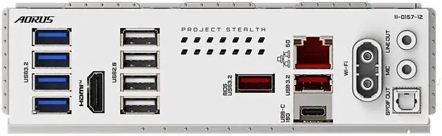 Alt view image 6 of 7 - GIGABYTE B850 AORUS STEALTH ICE AMD AM5 Motherboard, ATX, DDR5, 4x M.2, PCIe 5.0, USB-C, WIFI7, 5GbE LAN, EZ-Latch,