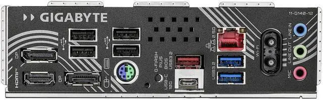 Alt view image 4 of 5 - GIGABYTE B850M EAGLE WIFI6E AMD AM5 Motherboard, M-ATX, DDR5, 2x M.2, PCIe 5.0, USB-C, USB 3.2 Gen 2, WIFI6E, 2.5GbE LAN, EZ-Latch, Wi-Fi EZ-Plug