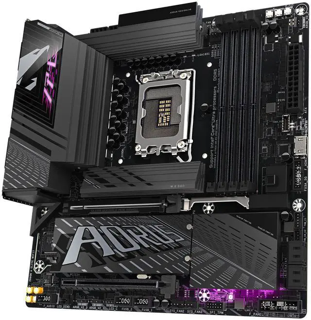 Alt view image 4 of 6 - GIGABYTE Z890M A ELITE WIFI7 LGA 1851 Intel Z890 Micro ATX Motherboard