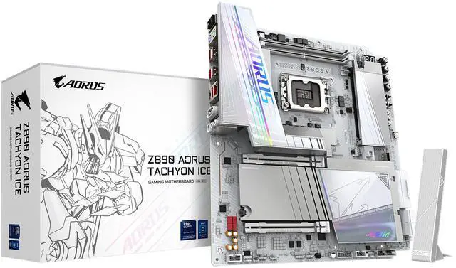 Main image of GIGABYTE Z890 AORUS TACHYON ICE LGA 1851 Intel Z890 Extended ATX Intel Z890 Motherboard