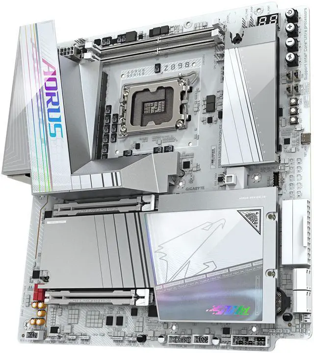 Alt view image 4 of 6 - GIGABYTE Z890 AORUS TACHYON ICE LGA 1851 Intel Z890 Extended ATX Intel Z890 Motherboard