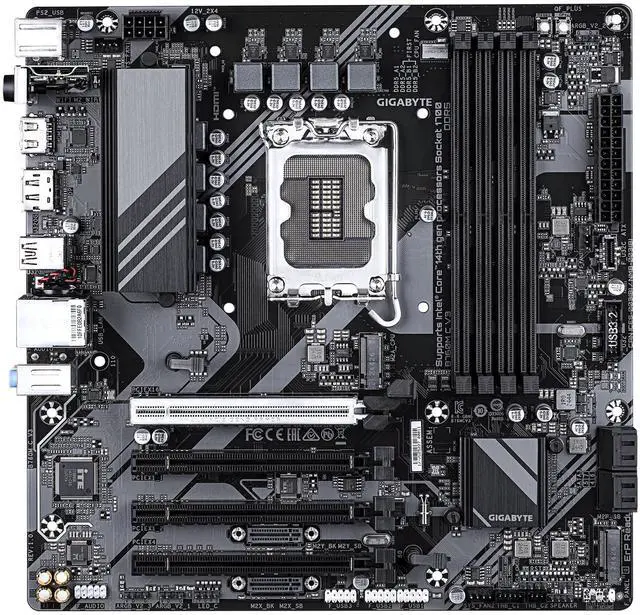 Open Box: GIGABYTE B760M C V3 LGA 1700 Micro ATX Motherboard - Newegg.com - Image 2