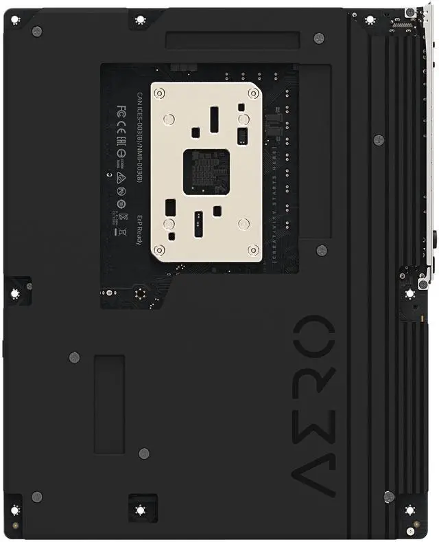 Alt view image 8 of 11 - GIGABYTE X870E AERO X3D DARK WOOD AMD AM5 ATX Motherboard, Support Ryzen 9000/8000/7000 Series, DDR5, 16+2+2 Power Phase, 4x M.2, PCIe 5.0, USB4, WIFI7, Dual 5GbE, EZ-Latch, 5-Year Warranty
