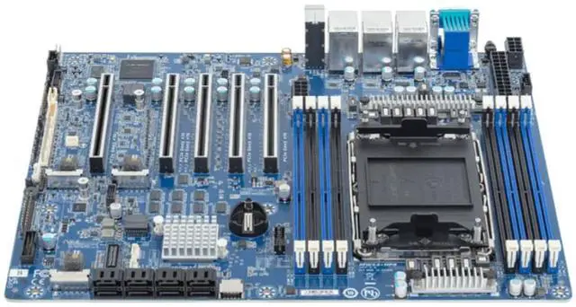 Alt view image 3 of 4 - GIGABYTE MW54-HP0 Motherboard - Intel® Xeon® 600 Processors for Workstations - ATX UP