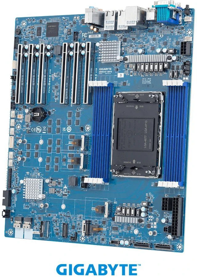Main image of GIGABYTE MW94-RP0 Motherboard - Intel® Xeon® 600 Processors for Workstations - E-ATX UP
