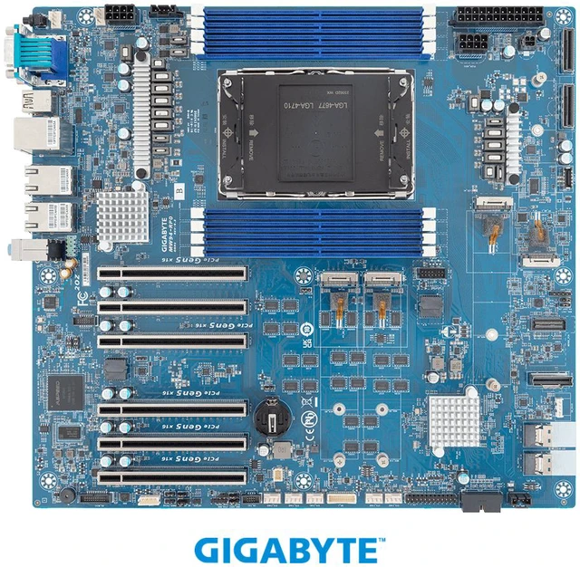 Alt view image 2 of 4 - GIGABYTE MW94-RP0 Motherboard - Intel® Xeon® 600 Processors for Workstations - E-ATX UP