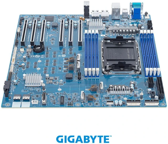 Alt view image 3 of 4 - GIGABYTE MW94-RP0 Motherboard - Intel® Xeon® 600 Processors for Workstations - E-ATX UP