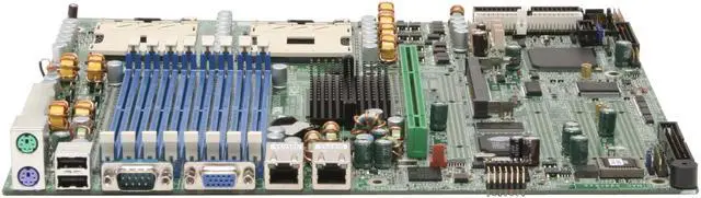 Alt view image 2 of 7 - TYAN S5350-D-1UR-RS SSI CEB Server Motherboard Dual mPGA604 Intel E7320