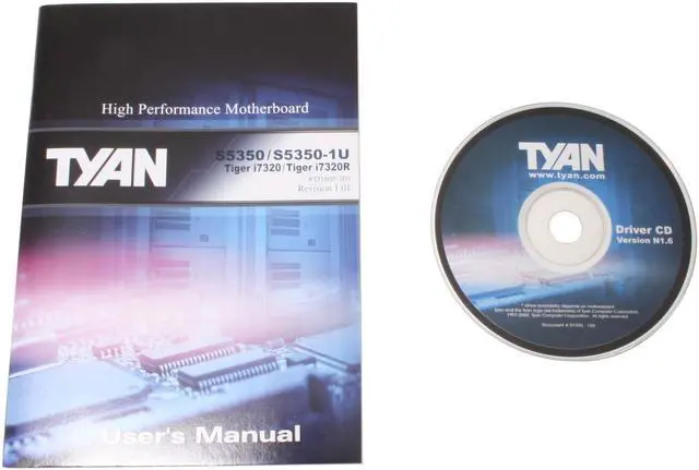 Alt view image 6 of 7 - TYAN S5350-D-1UR-RS SSI CEB Server Motherboard Dual mPGA604 Intel E7320