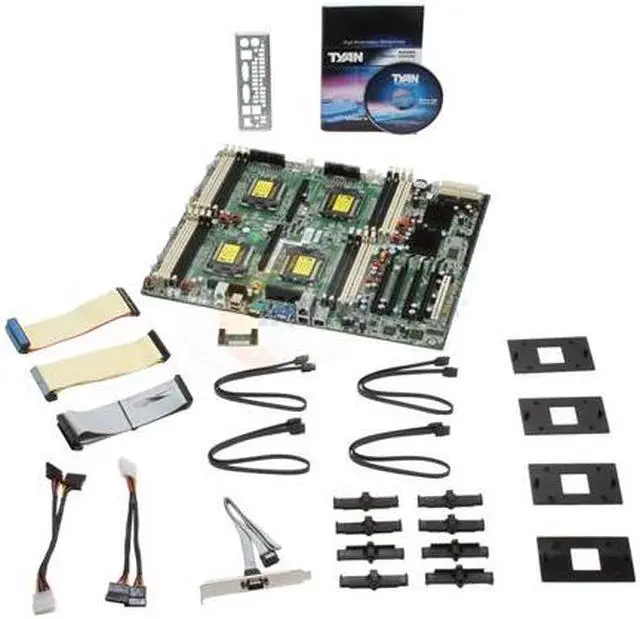 Alt view image 2 of 2 - TYAN S4985G3NR Thunder n4250QE Quad 1207(F) NVIDIA nForce4 Professional 2200 + 2050 SSI MEB footprint Four AMD Opteron (Rev. F) 8000 series (dual/quad-core) processors Server Motherboard