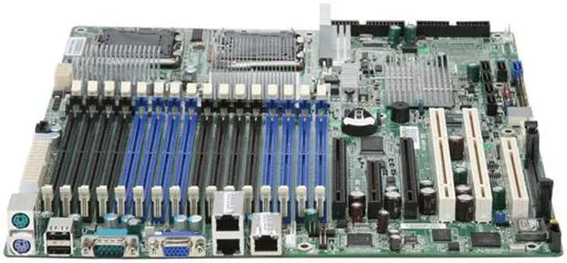 Alt view image 2 of 5 - TYAN S5397AG2NRF Tempest i5400PW Dual LGA 771 Intel 5400 Extended ATX Dual Intel Xeon Server Motherboard