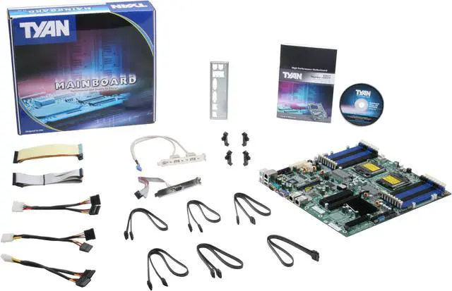 Alt view image 5 of 5 - TYAN S2937G2NR Extended ATX Server Motherboard Dual 1207(F) NVIDIA nForce Professional 3600 DDR2 667