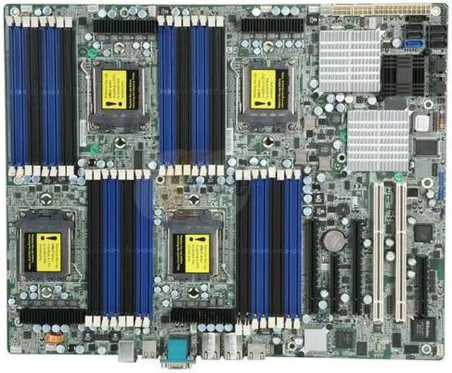 Alt view image 3 of 4 - TYAN S4989WG2NR MEB Server Motherboard Quad 1207(F) NVIDIA nForce Professional 3600 + 3050 DDR2 800