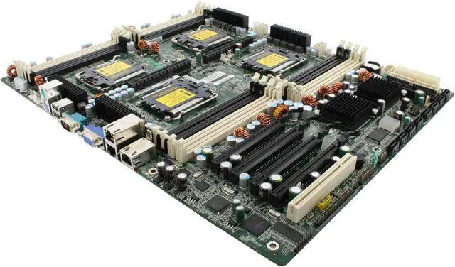 Main image of TYAN S4985G3NR-SI MEB Server Motherboard Quad 1207(F) NVIDIA nForce4 Professional 2200 + 2050 DDR2 800
