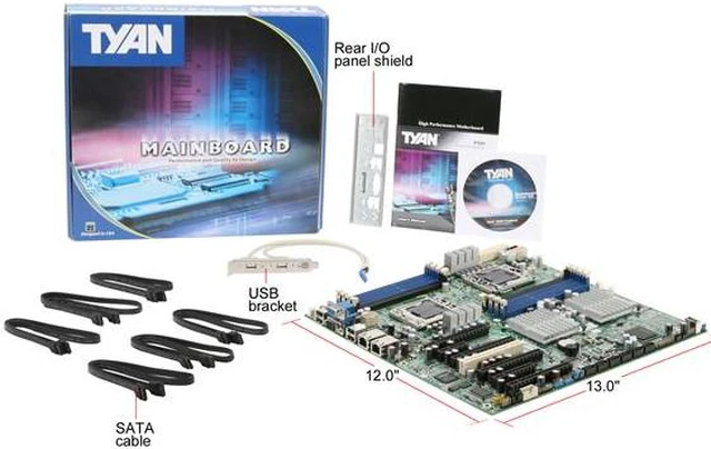 Alt view image 11 of 11 - TYAN S7025AGM2NR SSI EEB Server Motherboard Dual LGA 1366 Intel 5520 DDR3 1333