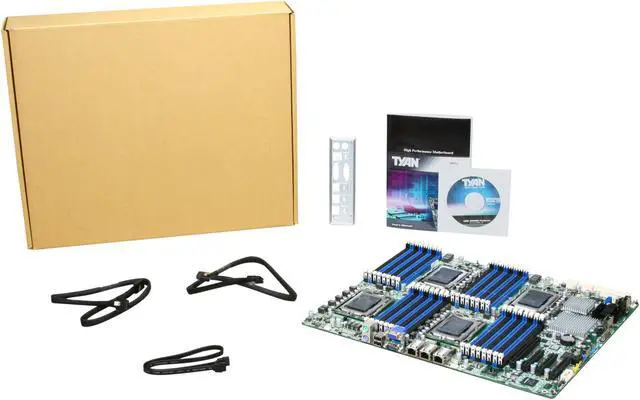 Alt view image 5 of 5 - TYAN S8812WGM3NR MEB Server Motherboard Quad Socket G34 AMD SR5690 DDR3 1333