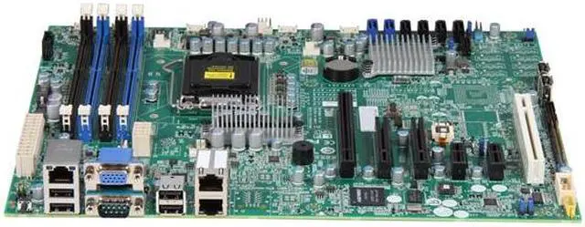 Alt view image 2 of 5 - TYAN S5512GM2NR ATX Server Motherboard LGA 1155 Intel C204 DDR3 1600