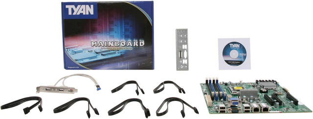 Alt view image 5 of 5 - TYAN S5510G2NR-LE Micro ATX Server Motherboard LGA 1155 Intel C202 DDR3 1600