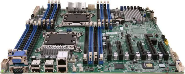 Alt view image 2 of 5 - TYAN S7053GM2NR SSI EEB Server Motherboard Dual LGA 2011 DDR3 1600
