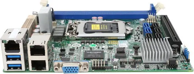 Alt view image 2 of 5 - TYAN S5533GM2NR-LE Mini ITX Server Motherboard LGA 1150 Intel C222 DDR3 1600/1333/1066