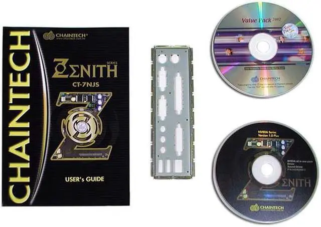 Alt view image 5 of 8 - CHAINTECH 7NJS-ZENITH 462(A) NVIDIA nForce2 400 ATX AMD Motherboard