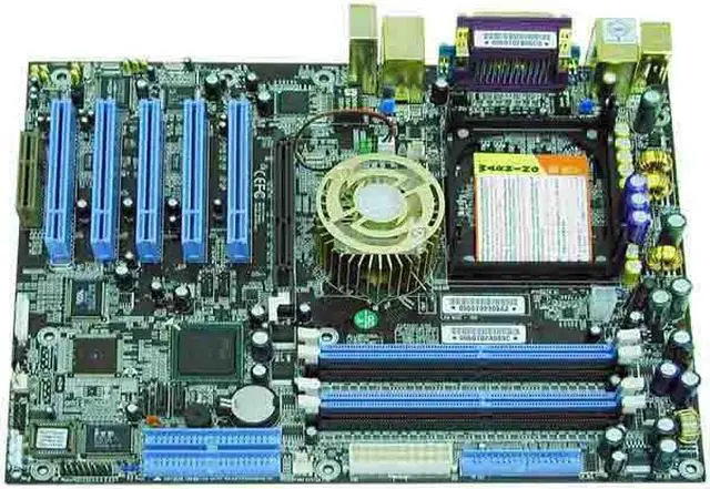 Alt view image 2 of 6 - CHAINTECH 9CJS ZENITH Socket 478 Intel 875P ATX Intel Motherboard