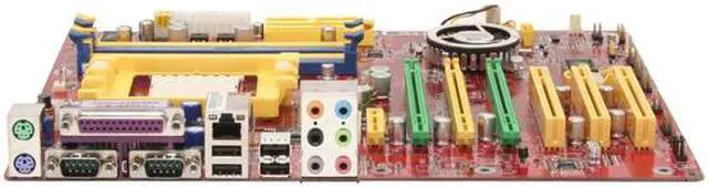 Alt view image 2 of 4 - JetWay 939GT4SLI-G-VC 939 NVIDIA nForce4 SLI ATX AMD Motherboard