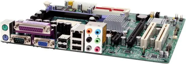 Alt view image 3 of 5 - JetWay J754GT3-P 754 NVIDIA GeForce 6100 Micro ATX AMD Motherboard