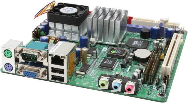 Main image of JetWay J627F800-OC VIA C3 processor VIA CLE266 Mini ITX Motherboard / CPU Combo
