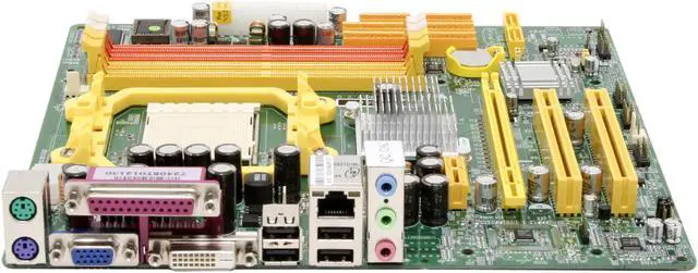 Alt view image 2 of 7 - JetWay JM2GT3-PTD AM2 NVIDIA GeForce 6100 Micro ATX AMD Motherboard
