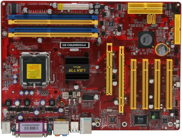 Alt view image 3 of 7 - JetWay PT88BSPRO-EC LGA 775 VIA PT880 PRO ATX Intel Motherboard