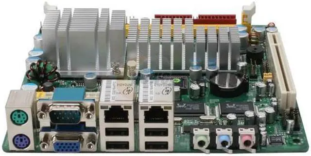 Alt view image 2 of 7 - JetWay J7F4K1G2E-PB Embedded VIA NanoBGA C7 VIA CN700 Mini ITX Motherboard / CPU Combo