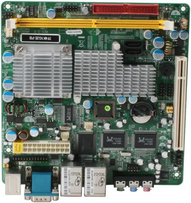 Alt view image 3 of 7 - JetWay J7F4K1G2E-PB Embedded VIA NanoBGA C7 VIA CN700 Mini ITX Motherboard / CPU Combo