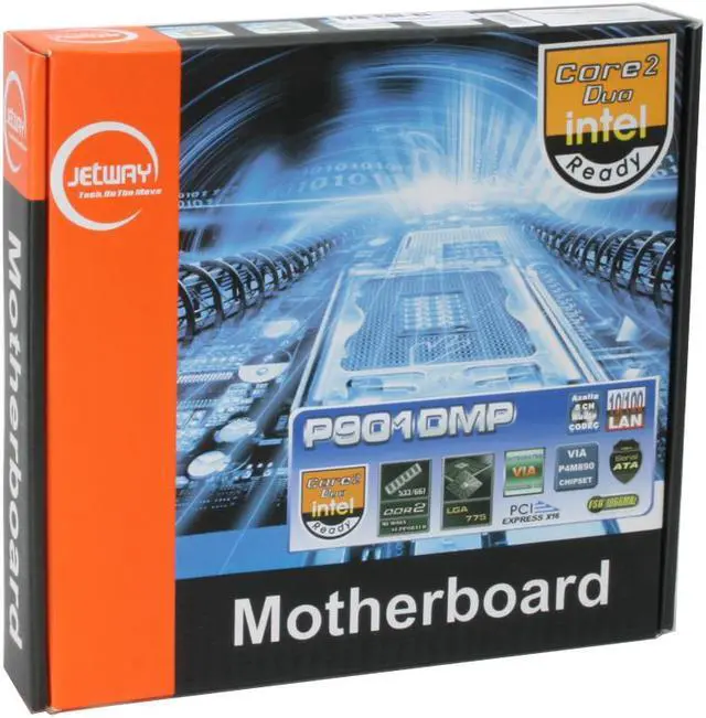 Alt view image 8 of 8 - JetWay JP901DMP LGA 775 VIA P4M900 Micro ATX Intel Motherboard